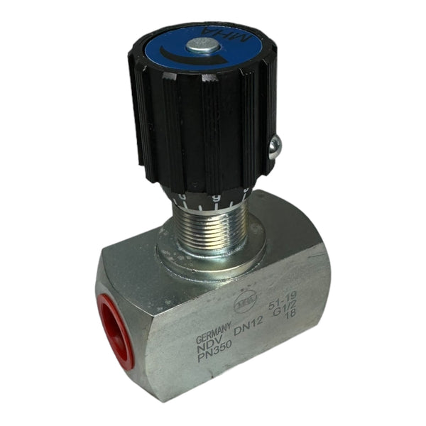 MHA Zentgraf PN350 51-19 NDV DN12 Nadelventil G1/2 350bar