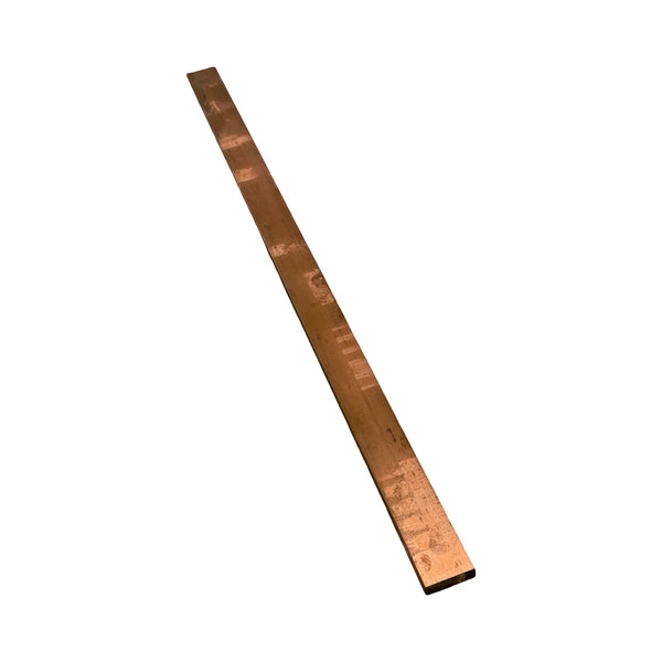 Kupfer Flachstange 570x30x10mm 1,5kg Cu massiv Metall Kupferleiste