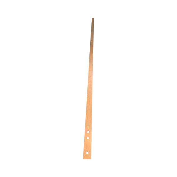 Kupfer Flachstange 1575x30x5mm 2,05kg Cu 5x 8mm Stromschiene Lochleiste