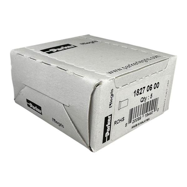 5x Parker 18270600 Edelstahl-Fittings-Add-Ins Reduktionssystem Ringe und Muttern