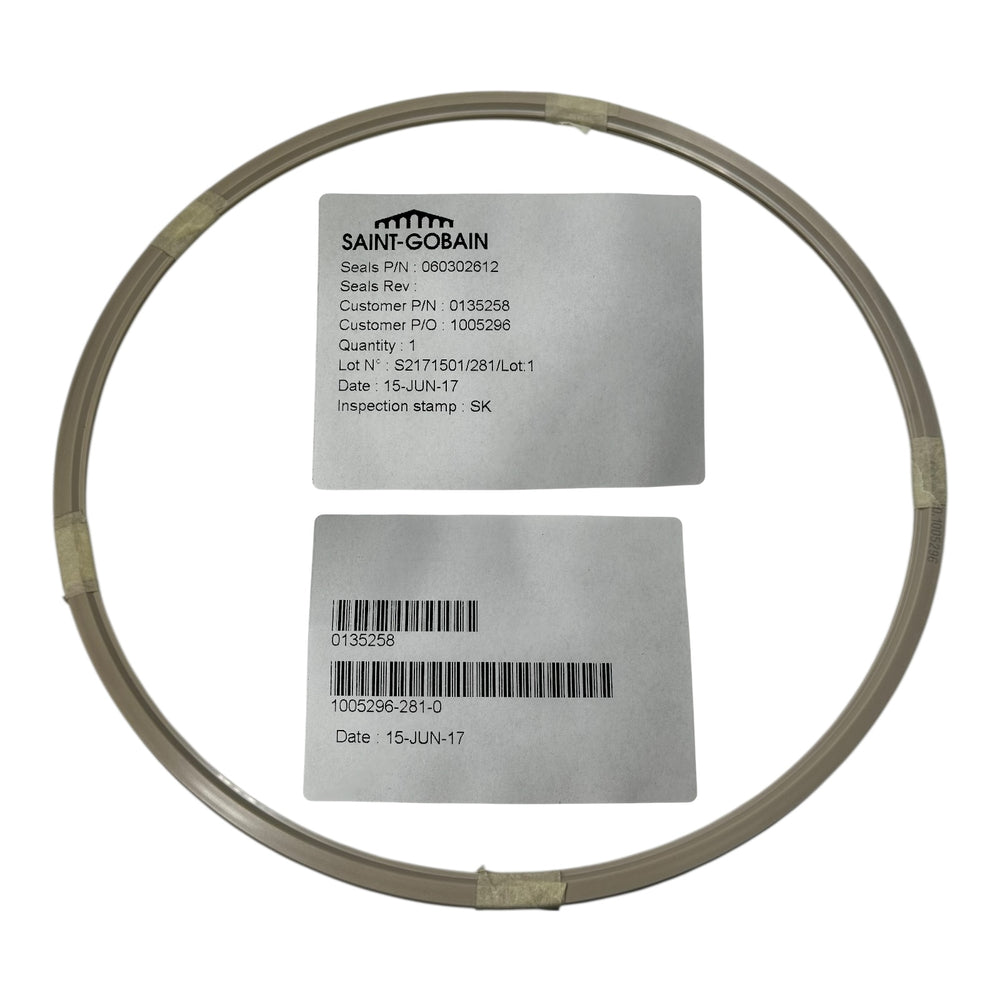 Saint-Gobain Dichtung 060302612 PTFE-Federdichtung Seal weiß Spiralfeder