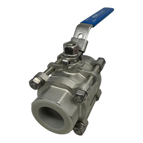 Econ Fig.7446 Kugelhahn DN259 2½” Edelstahl 1.4408 1000WOG PN69 PTFE