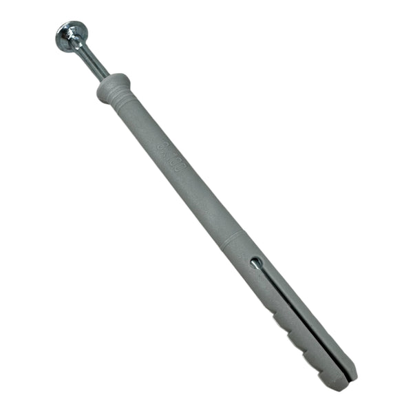 100x Alfa Nageldübel Senkkopf 8x100mm Schlagdübel Nylon Dübel mit Nagel