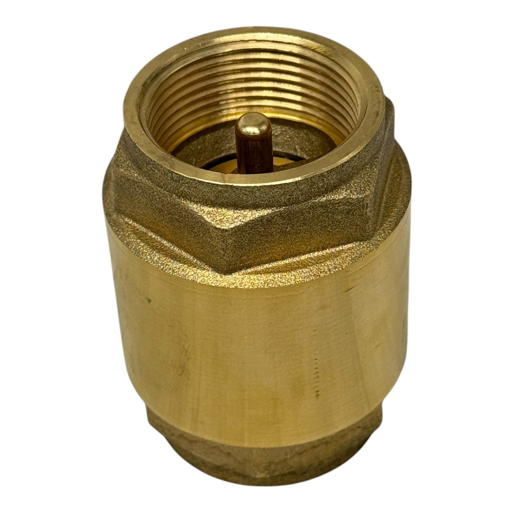 Riegler 103885 Rückschlagventil G1 1/4” DN32 PN18 Messing Voller Durchgang 18bar