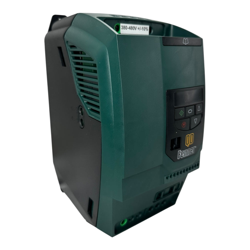 Fenner Quickdrive E 572B47P5 Frequenzumrichter 7,5 kW 3ph 18A 0–500 Hz 480 V