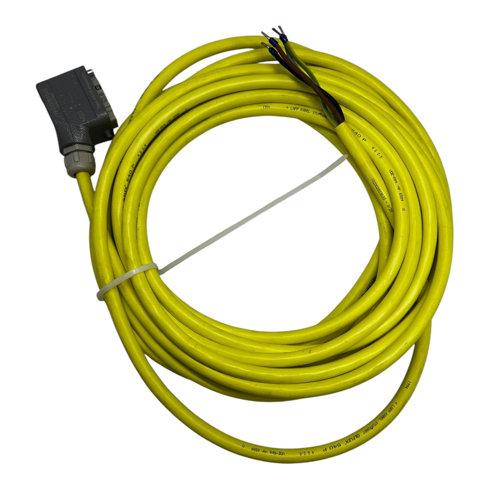 Harting Han 4X/12 Gehäuse M20 mit Lapp Ölflex 4G2,5 mm² 10m Anschlusskabel 600V