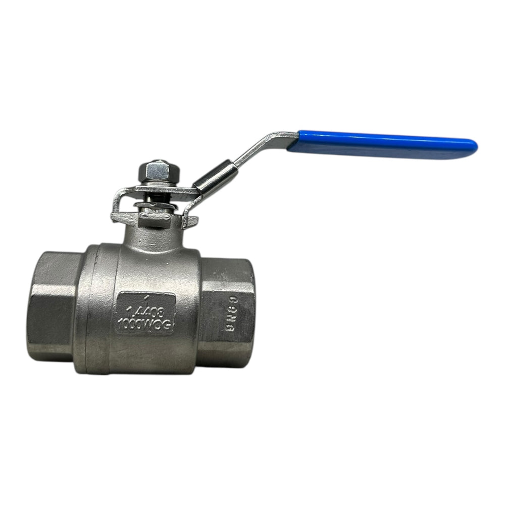Econ 7752 Edelstahlkugelhahn 1” PN68 1000 WOG EC077520001LM12G Kugelhahn neu