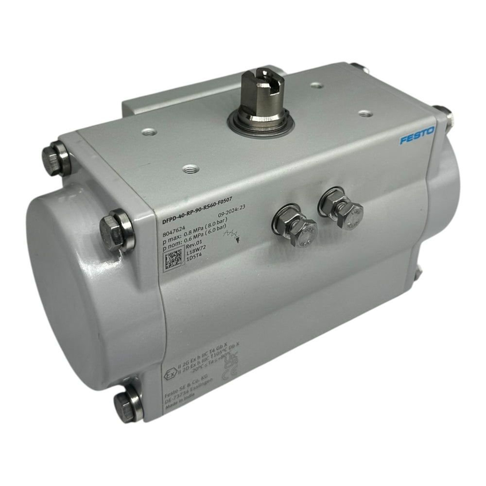 Festo DFPD-40-RP-90-RS60-F0507 Schwenkantrieb Pneumatik 8047624 90° 8 bar