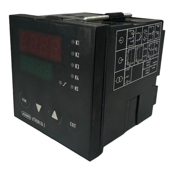 Jumo dTRON 04.1 Temperaturregler 703030/40-053-000-00, 3A, 250VAC