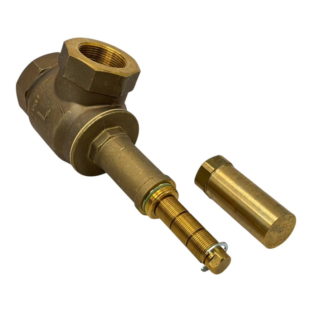 Tuxhorn Rückschlagventil 607.39.40.00 PN10 1 1/2" Eckventil Heberschutz Rapsöl