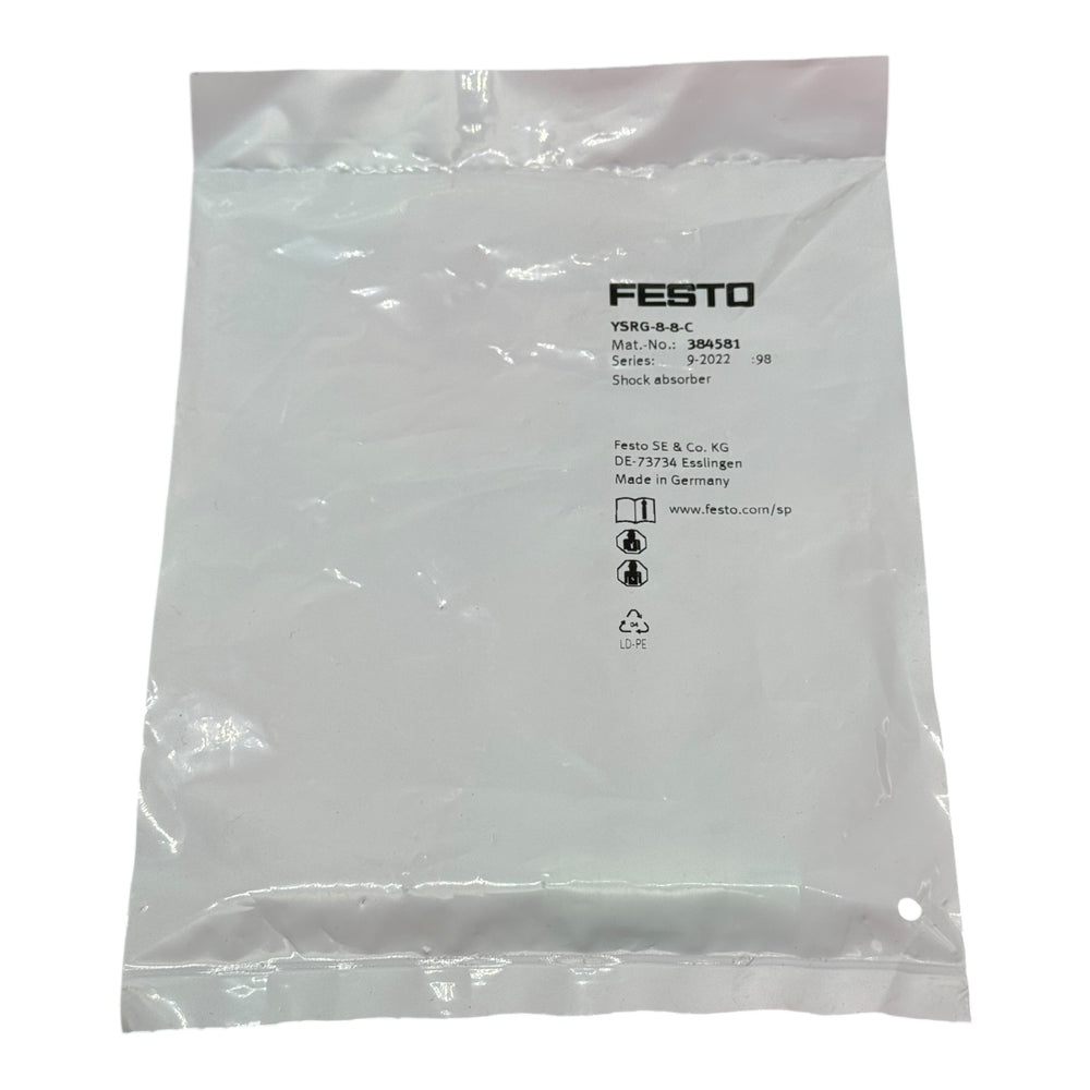 Festo YSRG-8-8-C Stoßdämpfer 384581 Pneumatik Dämpfer Industrieautomation