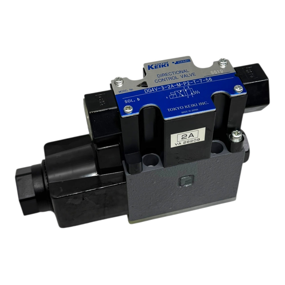 Tokyo Keiki DG4V-3-2A-M-P2-T-7-56 Hydraulik Magnetventil 48290884 Steuerblock