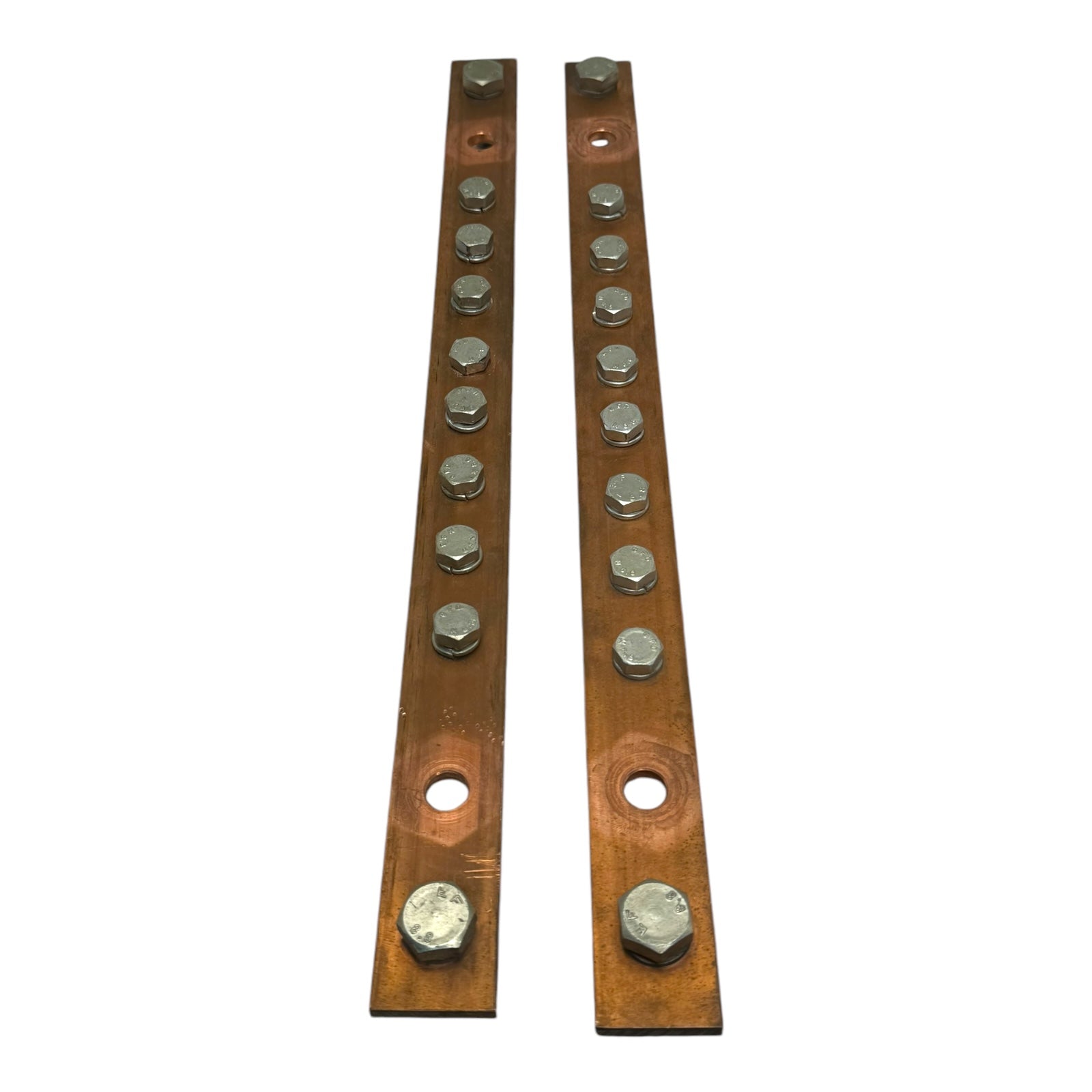 2x Kupferschiene Sammelschiene CU-Schiene Kupfer Stange Stromschiene 422x30x5mm