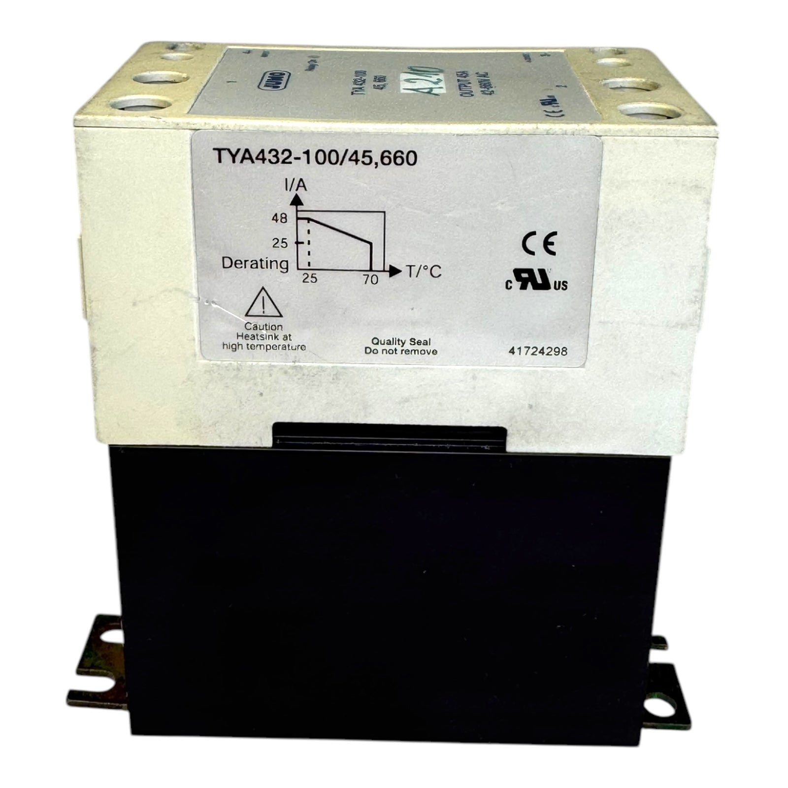 Jumo TYA 432100/45 660 TYA432100/45 Thyristor-Leistungsschalter 45A 42-660VAC