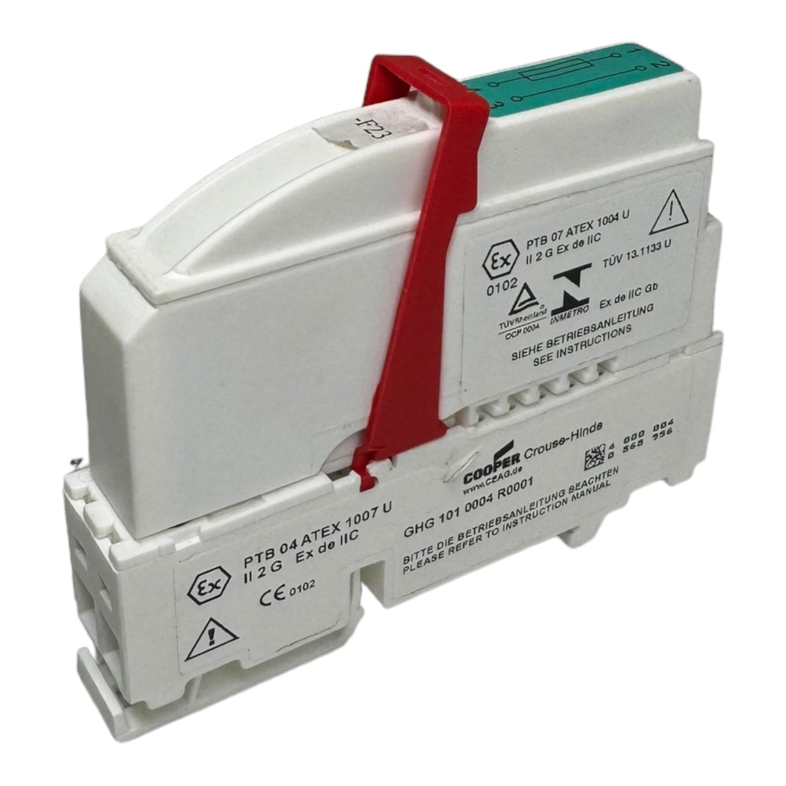 Pepperl+Fuchs COOPER MFT-F.6300.L GHG1010004R0001 GHG 101 0004 R0001 Trennklemme