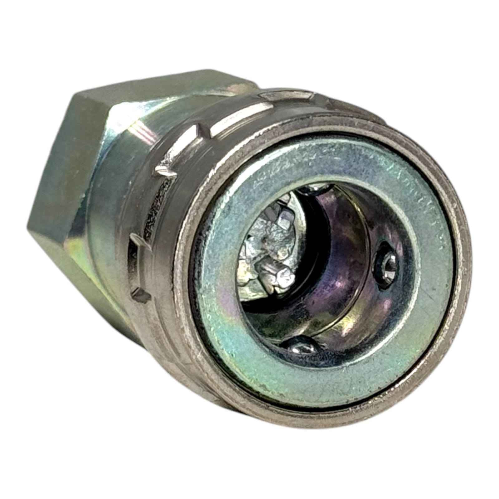 2x SMC KK130S-02F Schnellkupplung Pneumatik Kupplungsstecker 1/4” Anschluss