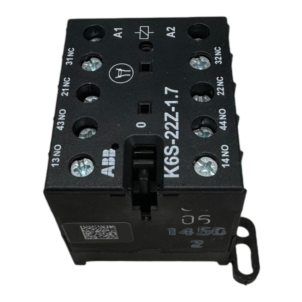 ABB K6S-22Z-1.7 Hilfsschütz Mini Contactor 500Vac 2A 250Vdc 0,4A 2NO 2NC 4polig
