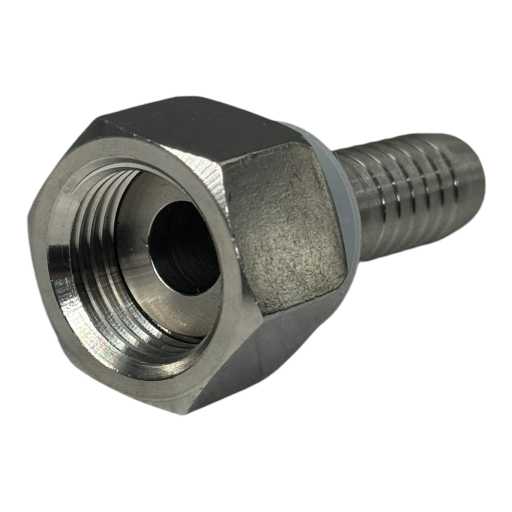 2x PH Hydraulik DRF DN12 Flachdichtnippel 16.5mm G1/2 5F88 Edelstahl