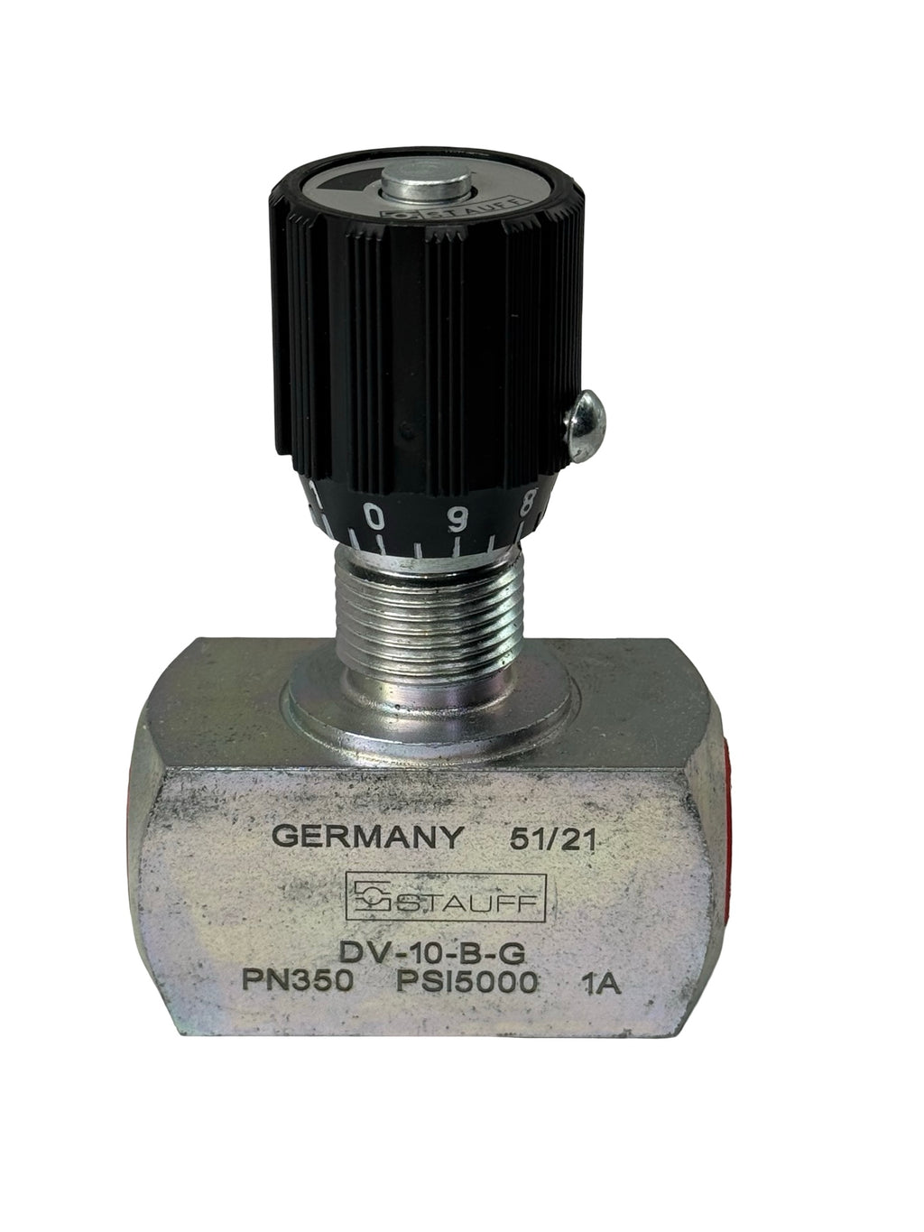 Stauff DV-10-B-G Drosselventil Hydraulik 3/8 BSP DN10 PN350