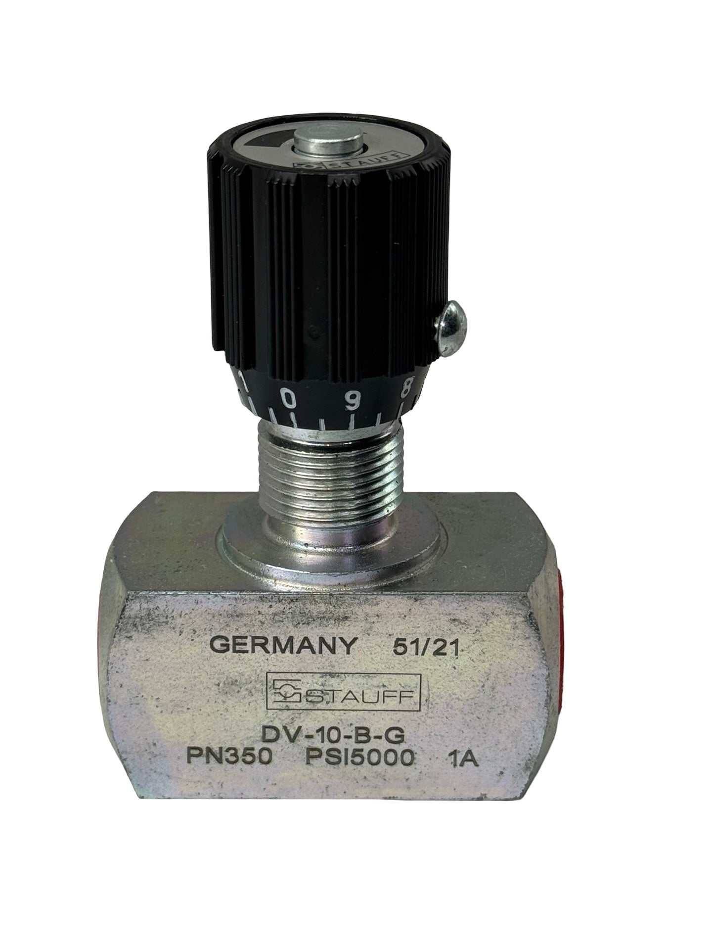 Stauff DV-10-B-G Drosselventil Hydraulik 3/8 BSP DN10 PN350