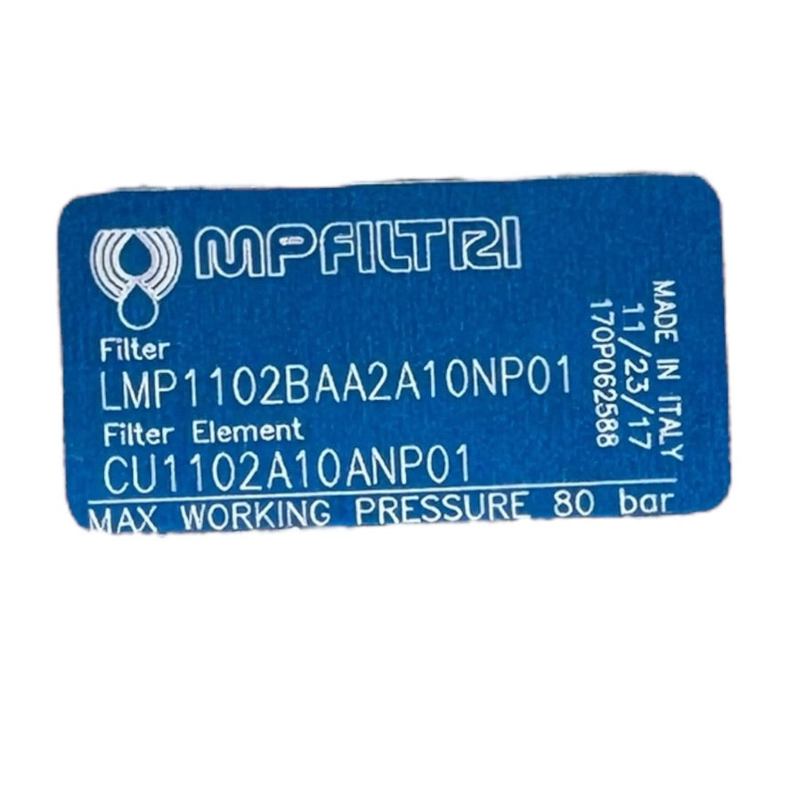 MP-FILTRI LMP1102BAA2A10NP01 CU1102A10ANP01 Leitungsfilter Filter Element 80bar