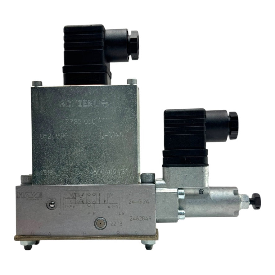 Hawe Schienle 7785 050 DG34 Hydraulikventil Spule Druckschaltgerät 24VDC 1,14A