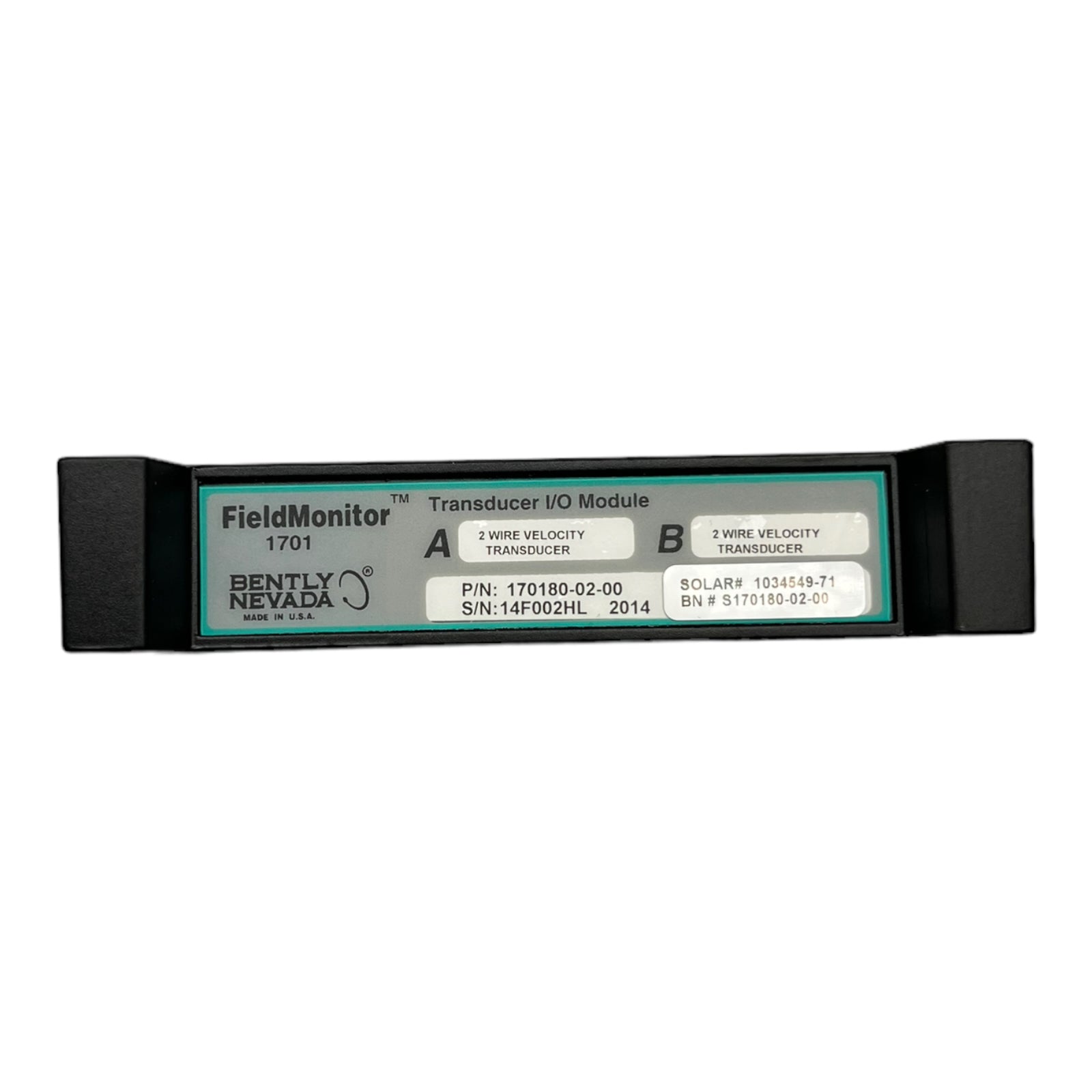 Bently Nevada 170180-02-00 170180 Externer Modul-Wandler 2-Draht-Schnittstelle