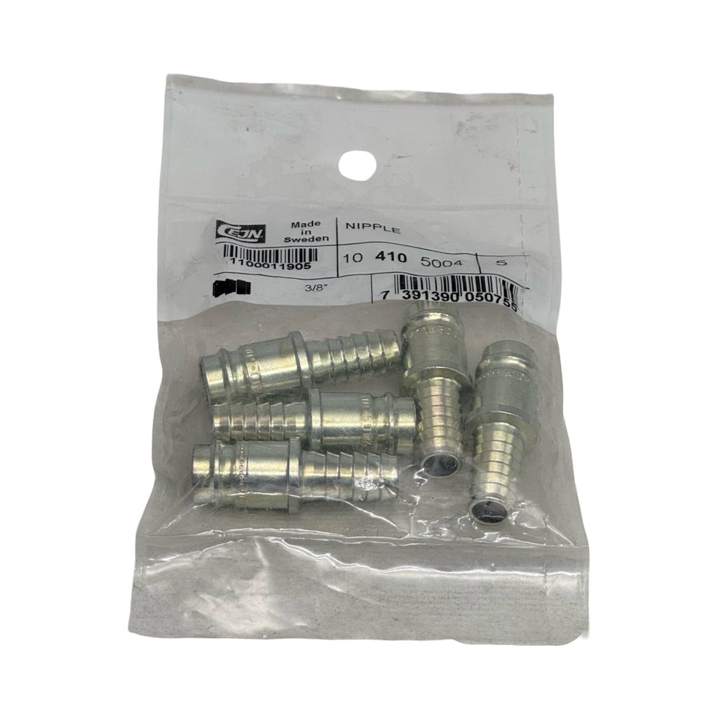 5x CEJN 10 410 5004 Druckluft Stecknippel Nippel 3/8” Schnellkupplung