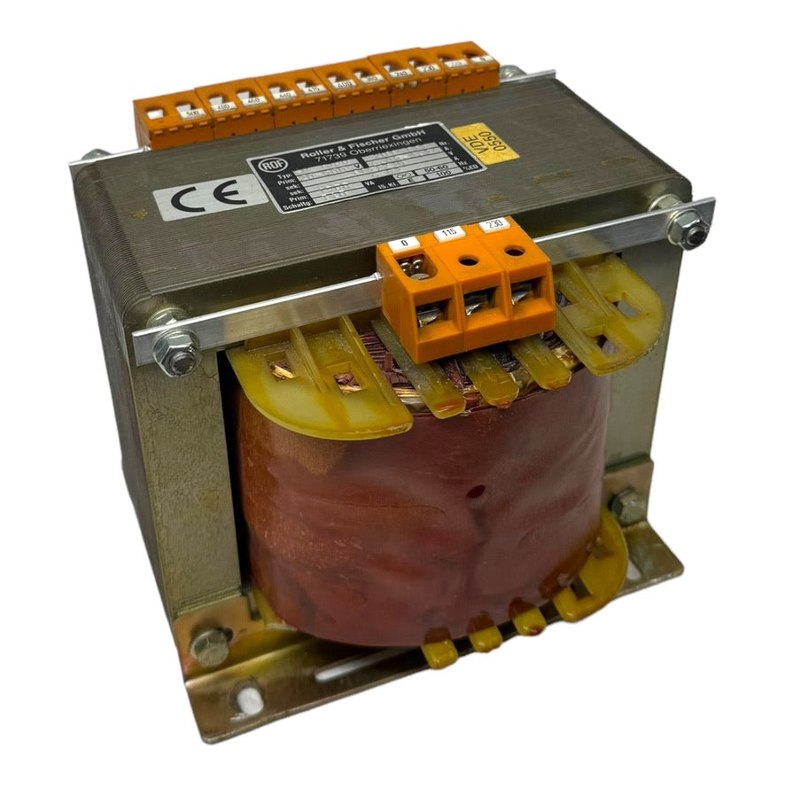 Roller&Fischer EP1500 201133 Einphasen Transformator 1500VA 50-60Hz 20-500V