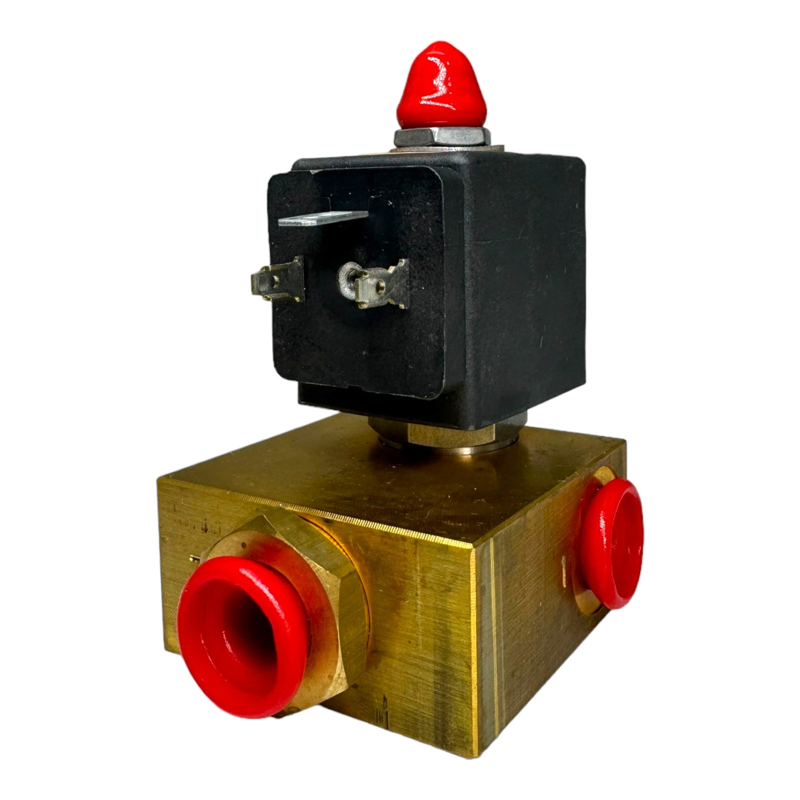 Parker Lucifer E131E03 481865C2D5BF 3/2 Wege-Magnetventil mit Spule 7bar 24V 9W 2,5-6mm