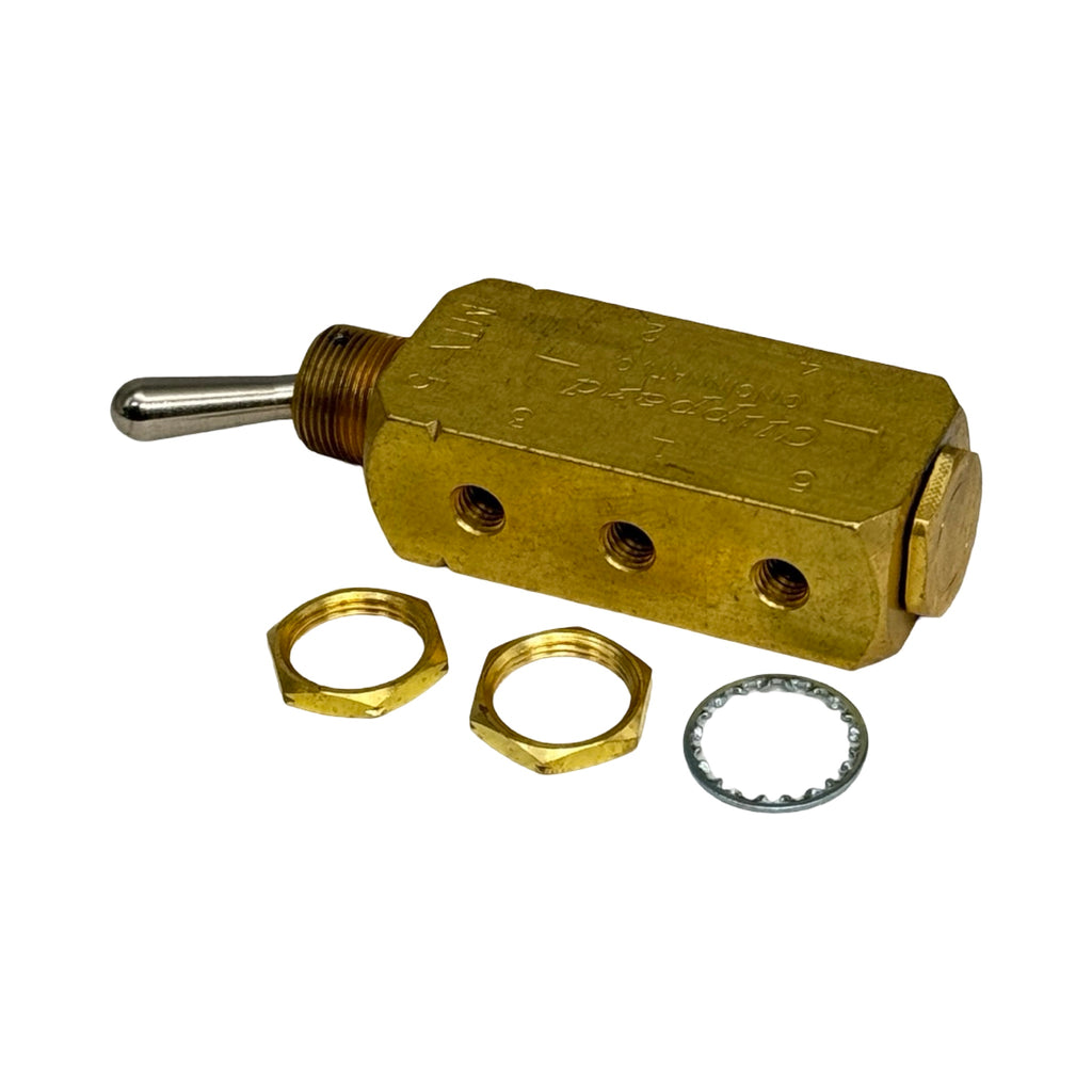Clippard M-MTV-5 Miniatur 3/2-Wege Pneumatikventil Toggle 1/8 NPT