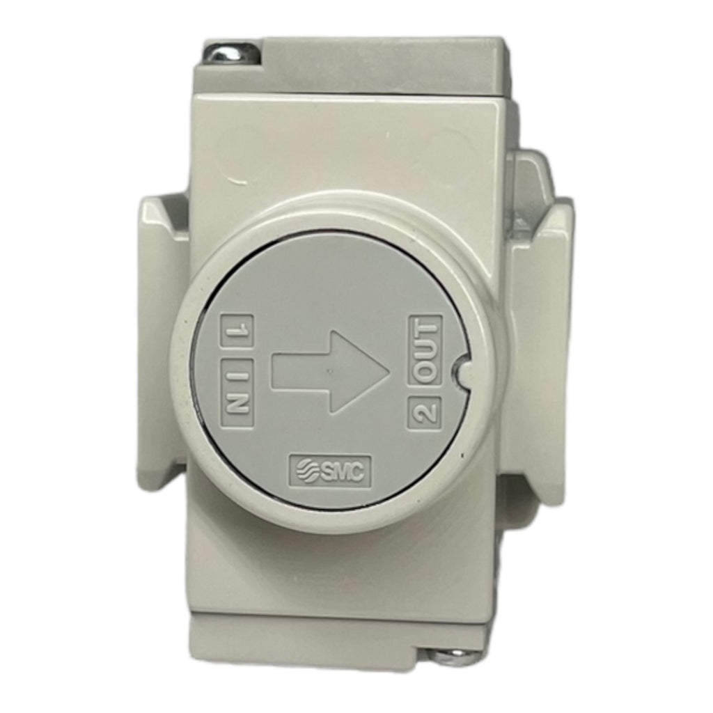 2x SMC AR20-F01H-1-B AR20F01H1B Druckluftregler Regulator 0.02MPa - 0.2MPa