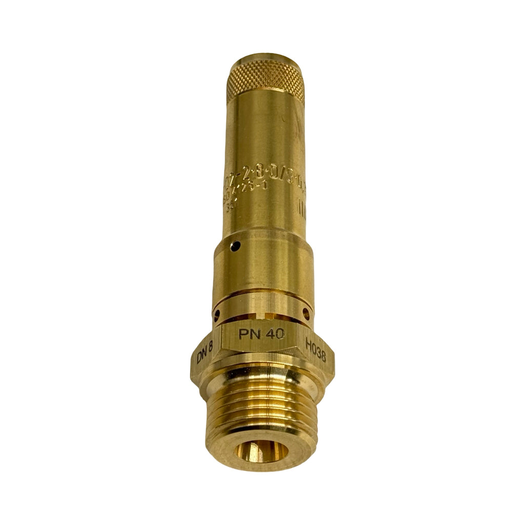 EWO Sicherheitsventil 351.256 7.1 DN8 G1/2 7,1bar PN40 Messing Druckluft