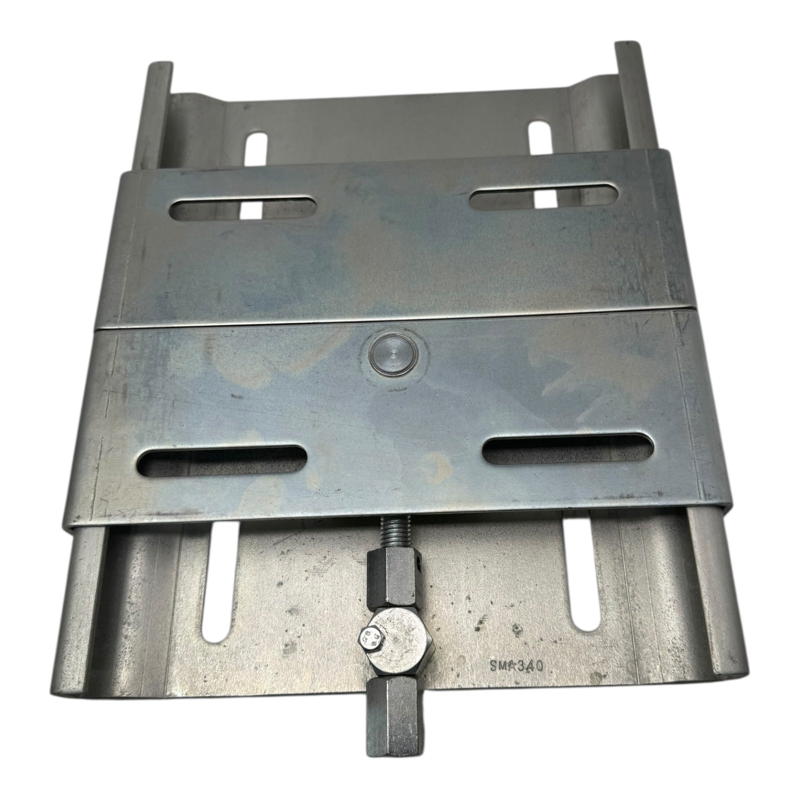 Spannsockel Spannschlitten SMA340 Elektromotor Motorbaugröße 90-132 Stahl verzinkt