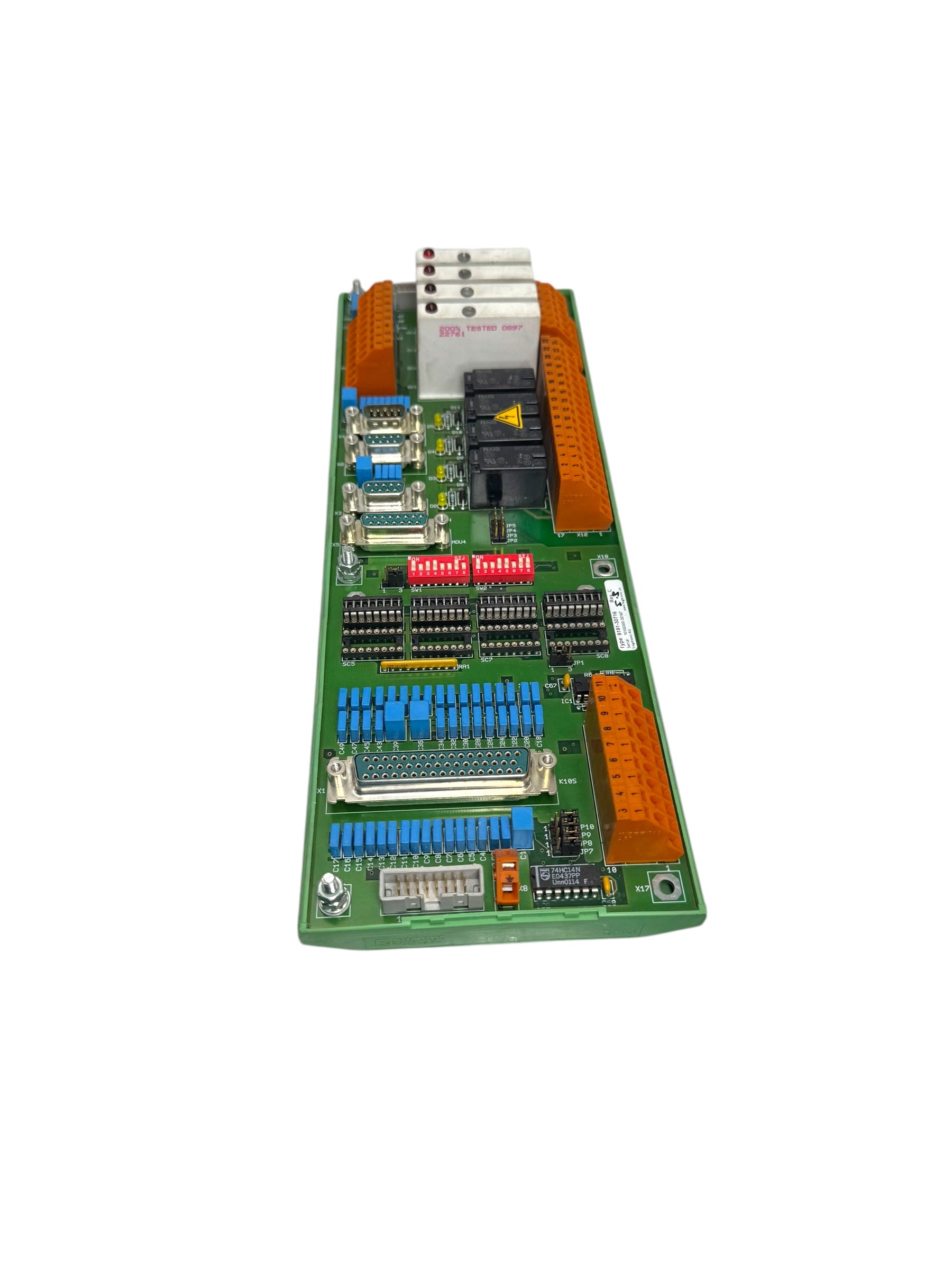 K-TRON 9191-30716A 919130716A Circuit Board Control Leiterplatte Steuerung D-SUB