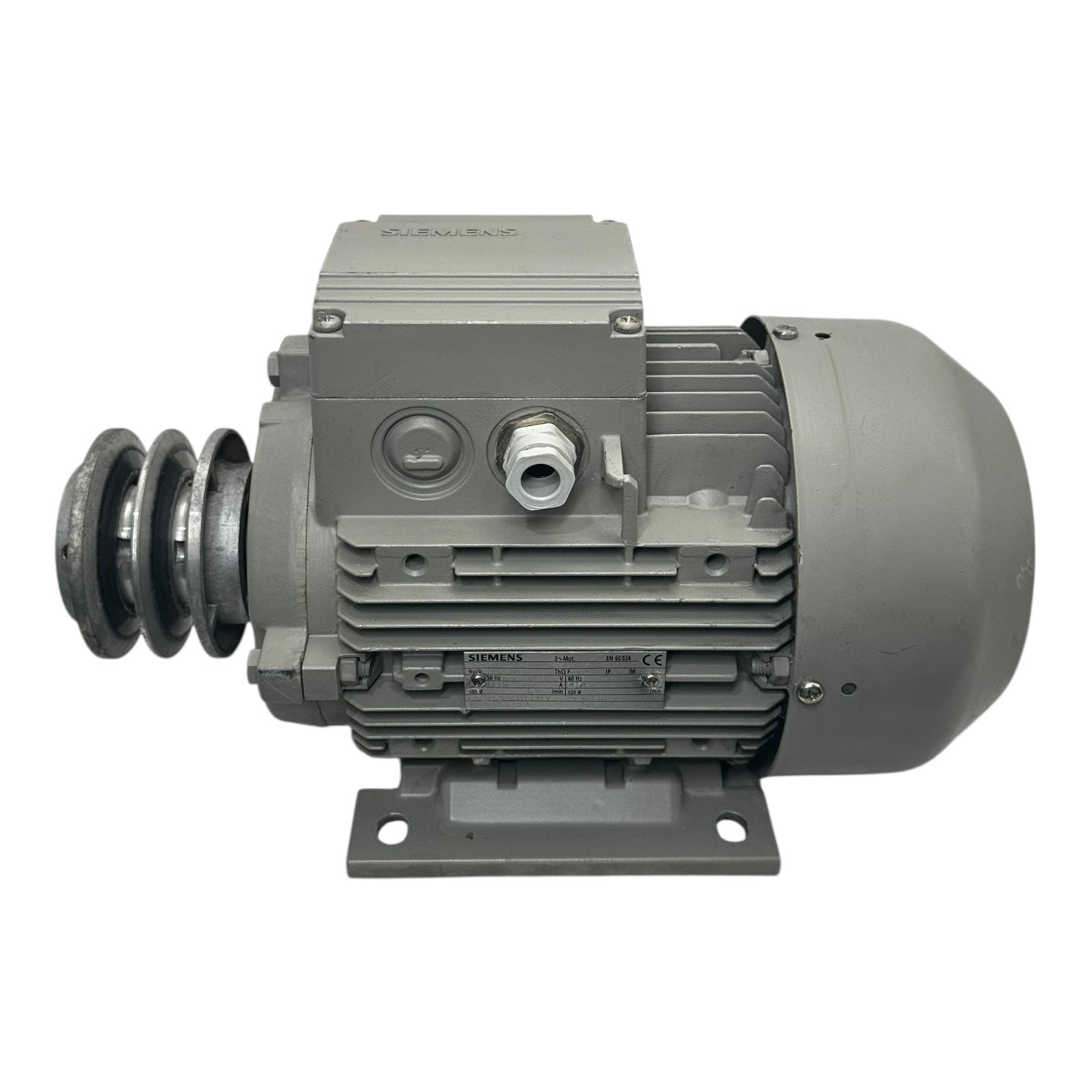Siemens 1LA7106-4AA10 Drehstrommotor 2.2kW 1420/min IP55 B3 230/400V