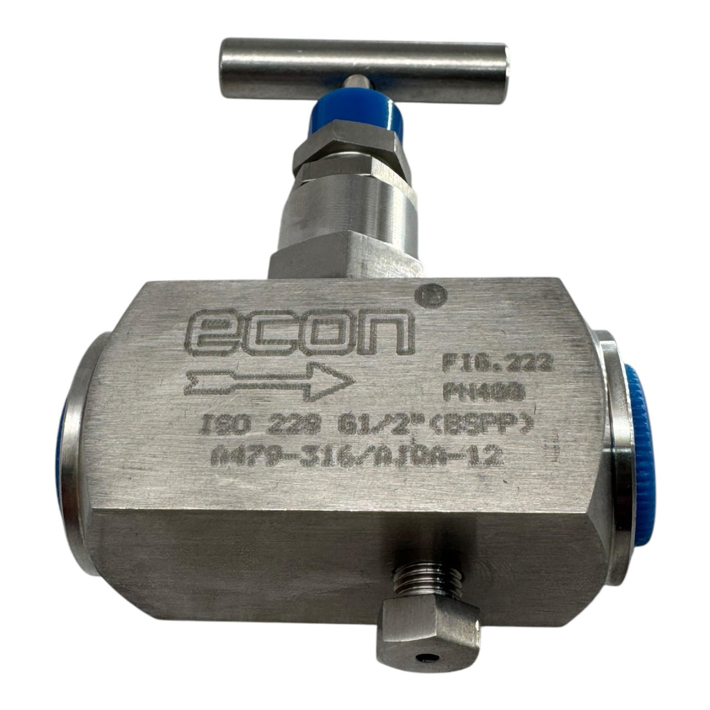 Econ 11810629 fig. 222 PN400 needle valve Nadelventil BSPP 1/2"
