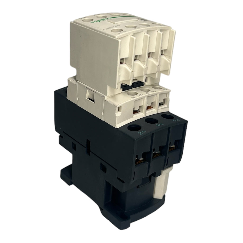 Schneider Electric LC1D25 Leistungsschütz 1S+1Ö 11kW 24V Hilfsschalter LADN40 4S