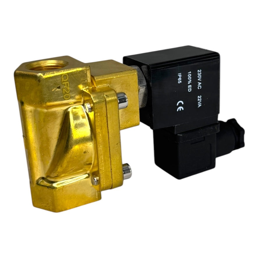 EMC SLP38 QF20 2/2-Wege Magnetventil G3/8" 230V 22VA 0,5...16bar stromlos (NC)