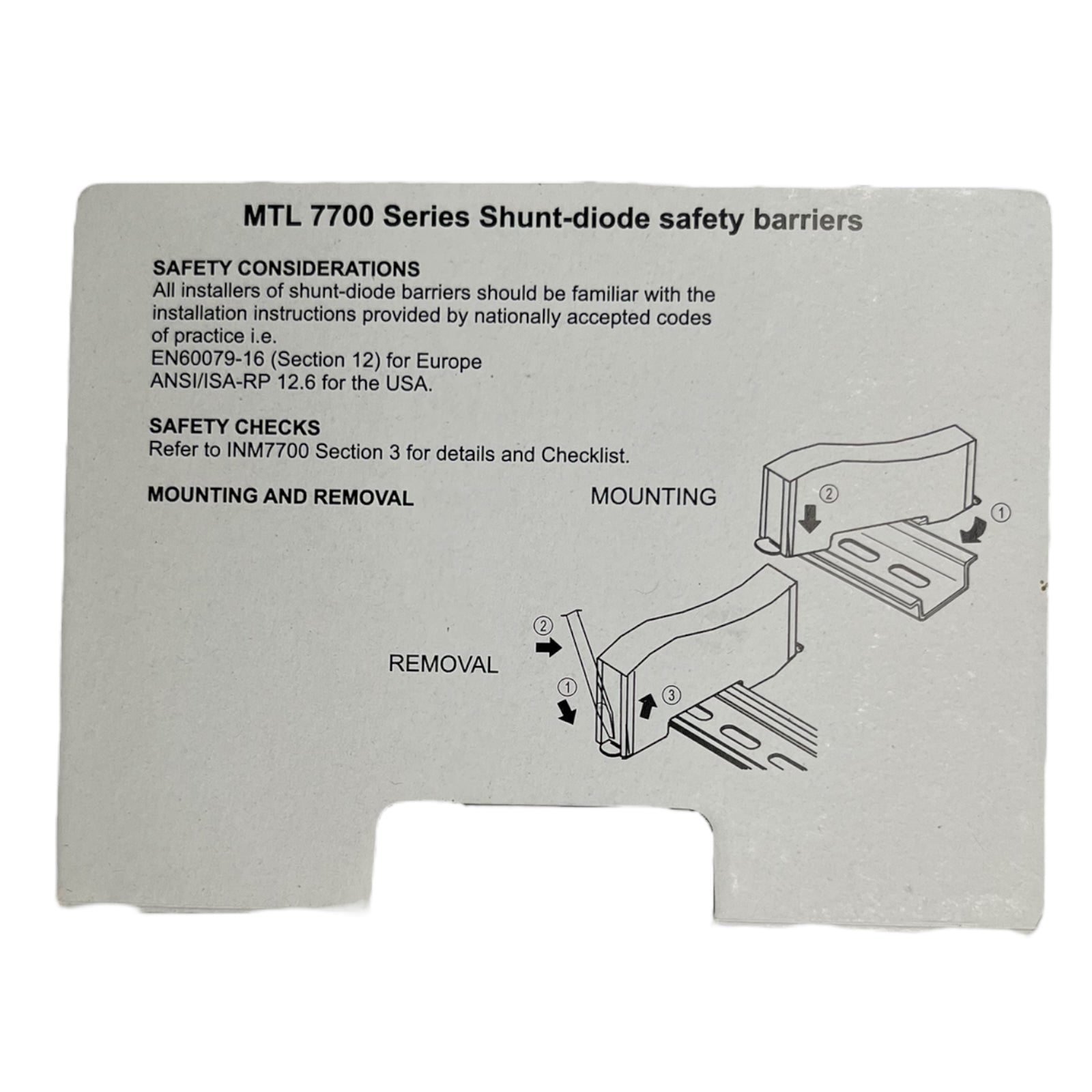 MTL MTL7728- Shunt-Diode Sicherheitsbarriere ATEX 28VDC 93mA 300Ω