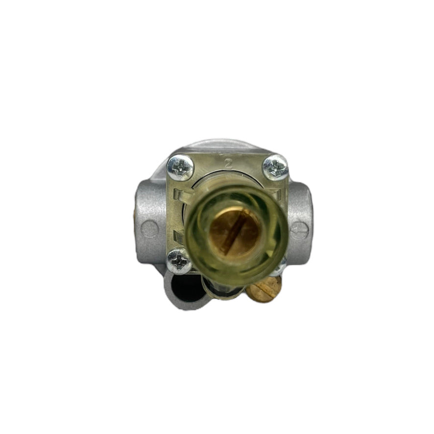 Riegler 84502K Wartungseinheit G1/4 3-teilig 0,5-10bar PC-Behälter+Manometer