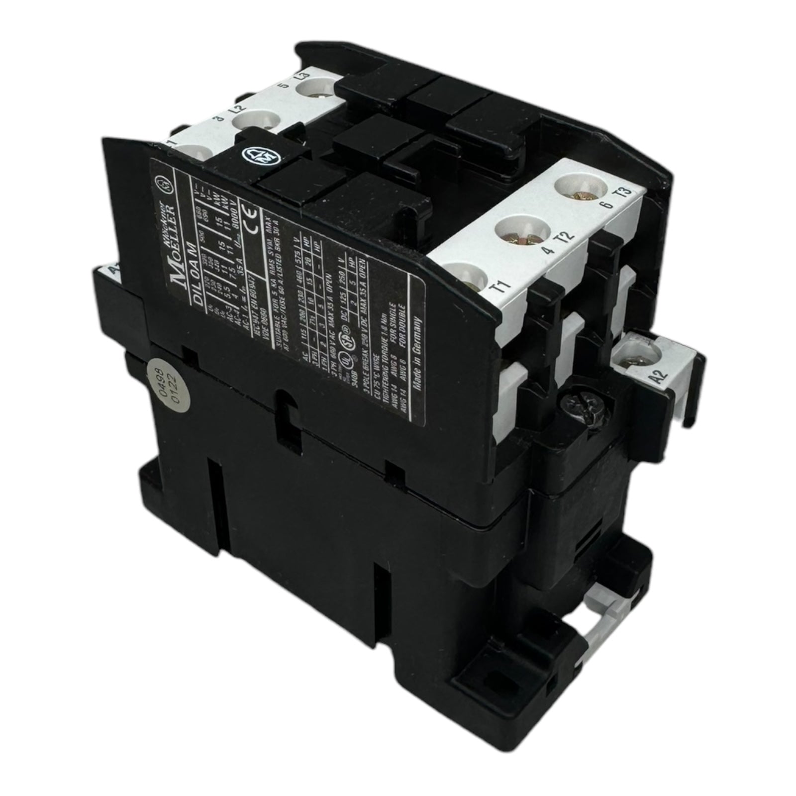 Klöckner Moeller DIL00BM Leistungsschütz Contactor 7,5kW 400V Spule 230V