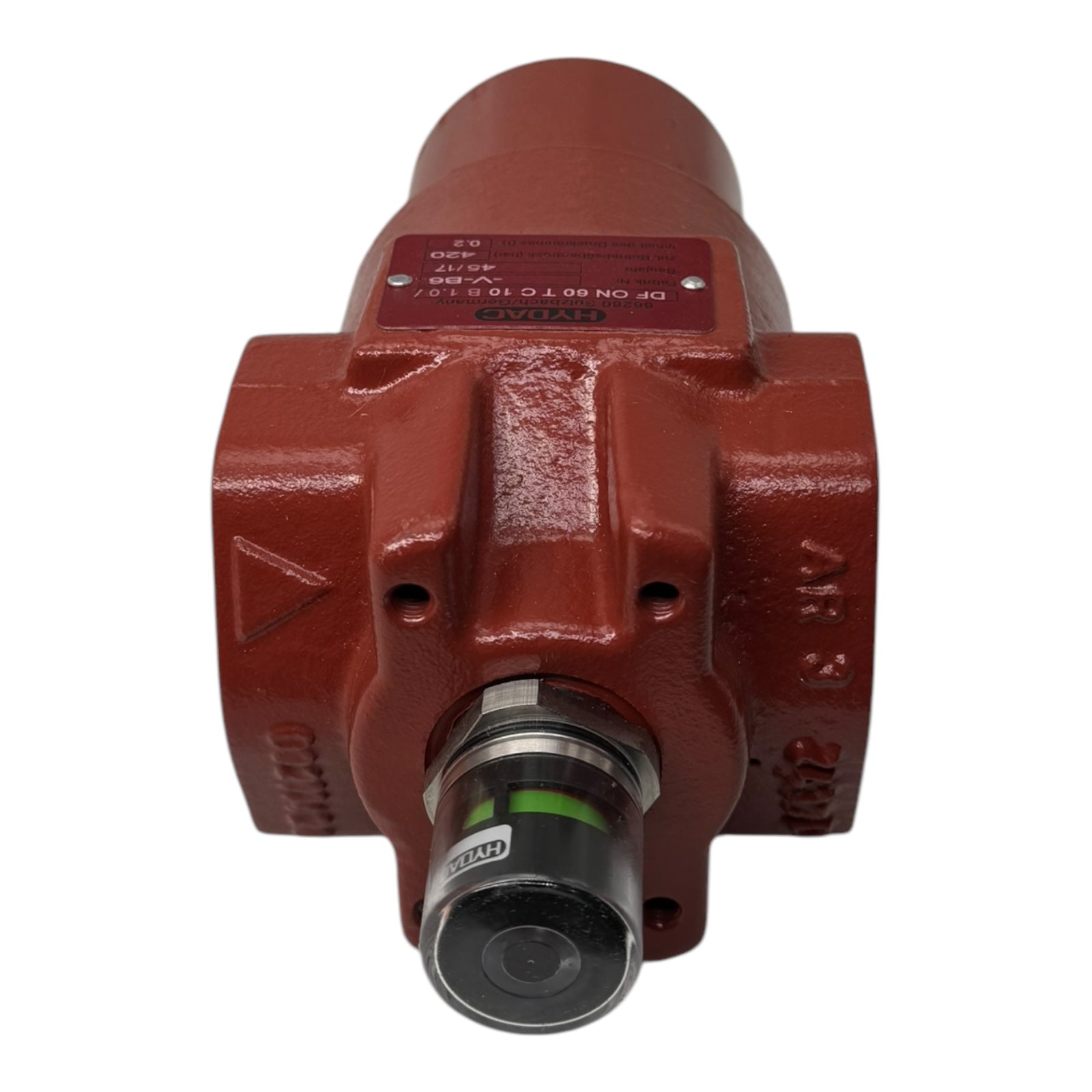 Hydac DF ON 60 TC 10 B 1.0 Druckfilter DF Reversible Oil Flow 3/4" 420bar 0.2L