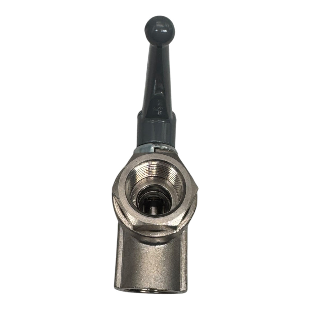 2x Parker 04821221 Kugelhahn 3-Wege L-Bohrung G1/2" 20bar NBR 12mm