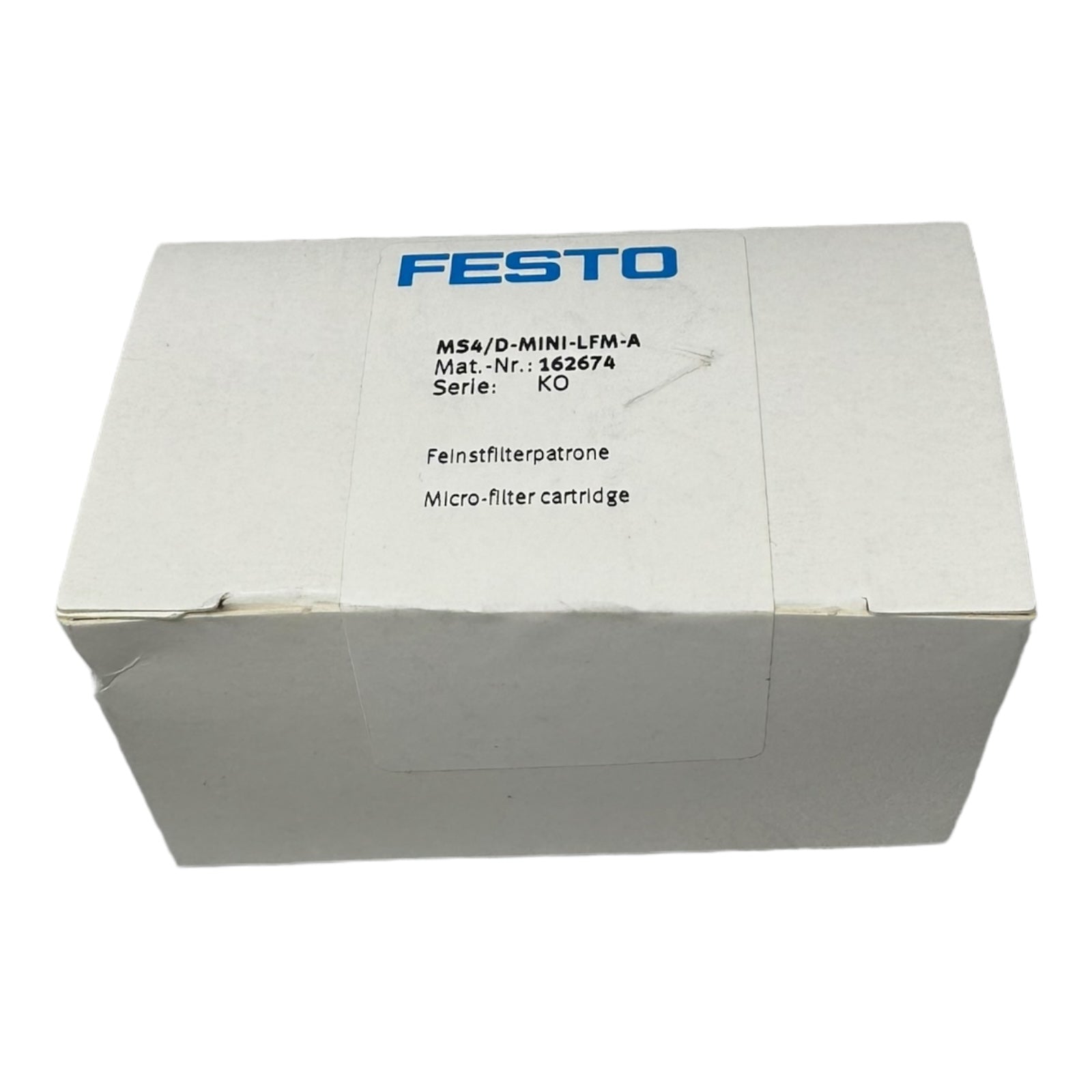 Festo MS4/D-MINI-LFM-A 162674 Feinstfilterpatrone