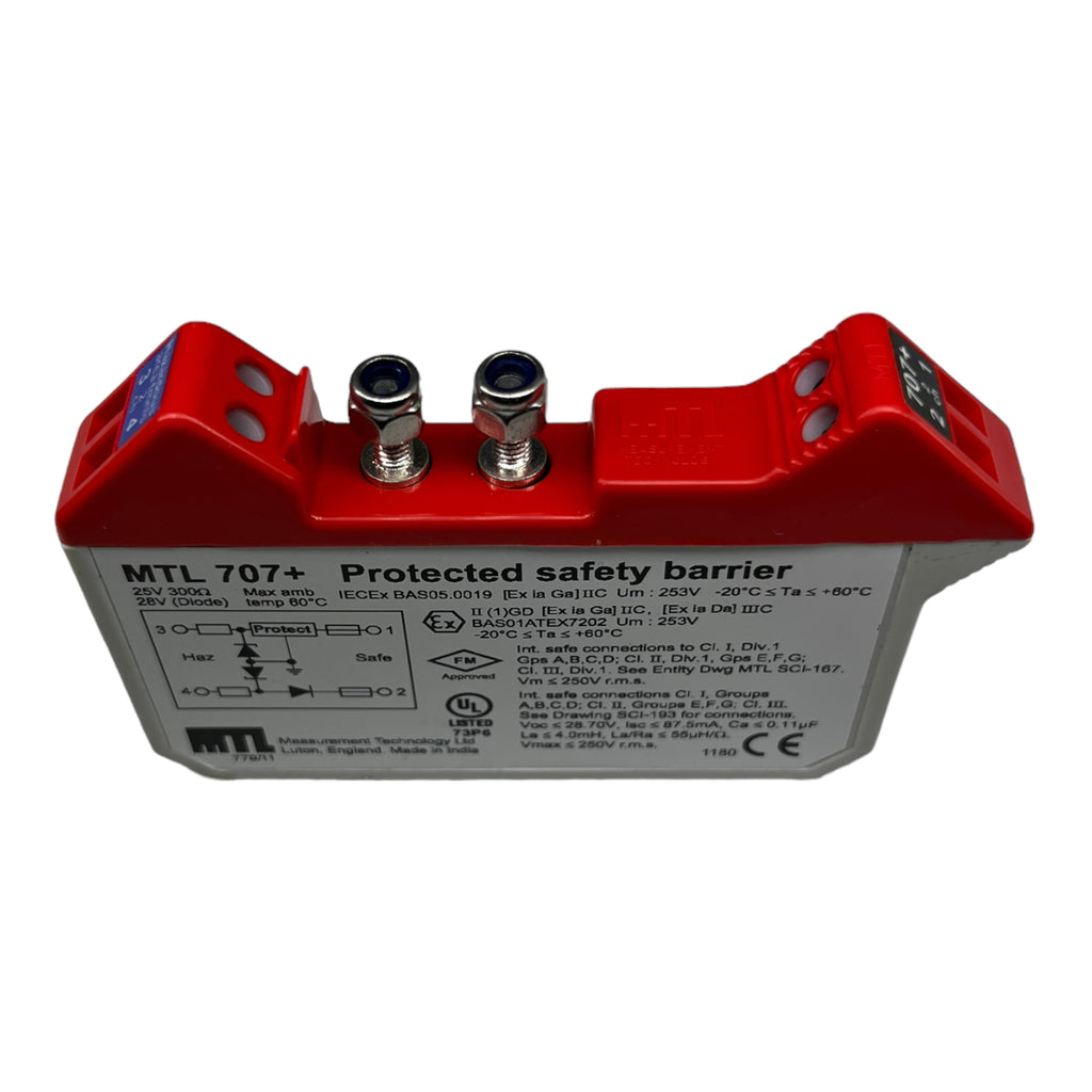 MTL707+ Überspannungsschutz Protected SAFETY BARRIER 25V 28V Diode 300Ω