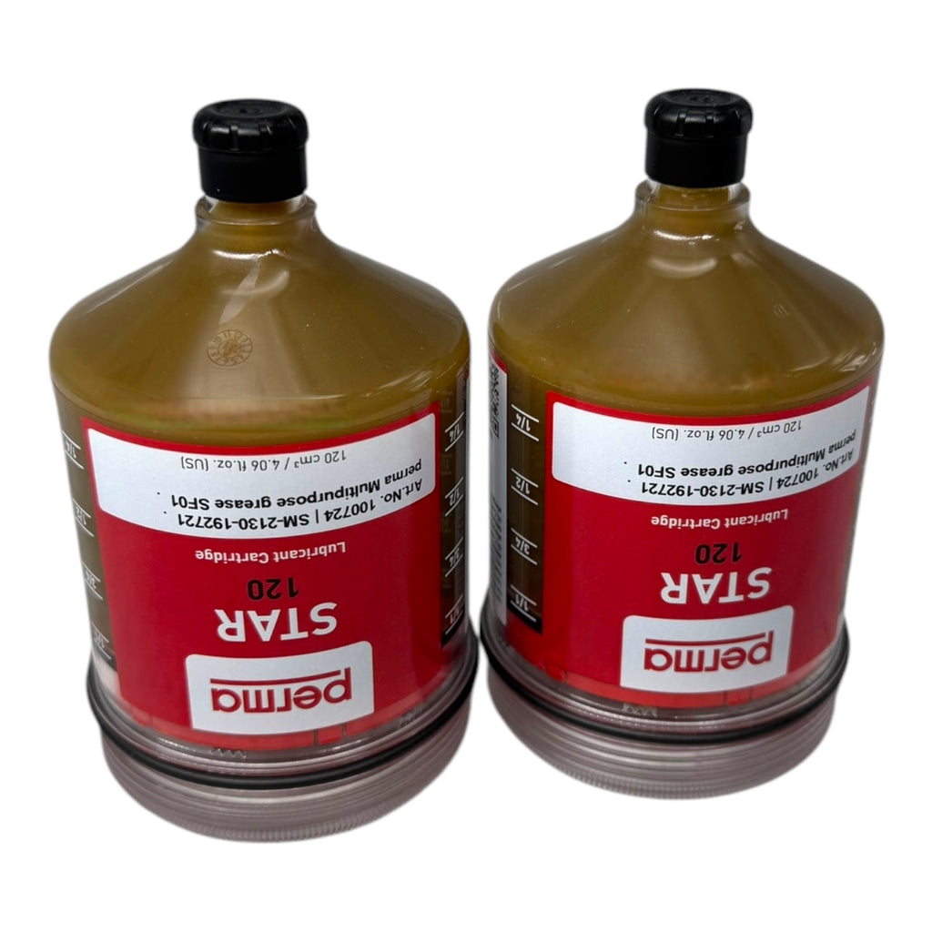2x Perma 120 100724 SF01 Multipurpose grease Lubricant Cartridge Schmierstoff