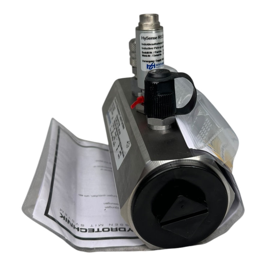 Hydrotechnik 33V7-79-35.030G HySense QT200 Messturbine Turbine Flow Meter 350bar