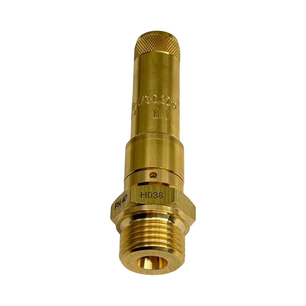 EWO Sicherheitsventil 351.256 7.1 DN8 G1/2 7,1bar PN40 Messing Druckluft