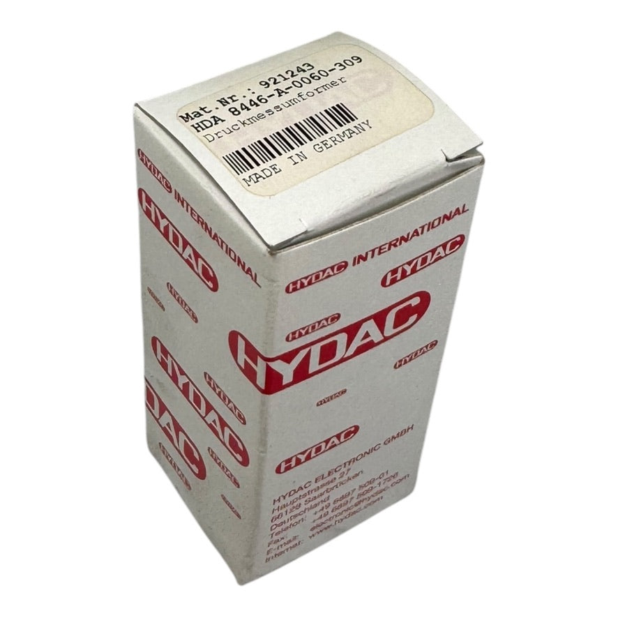 Hydac HDA 8446-A-0060-309 921243 Druckmessumformer Pressure Transducer 4-20mA 60bar 8-30VDC